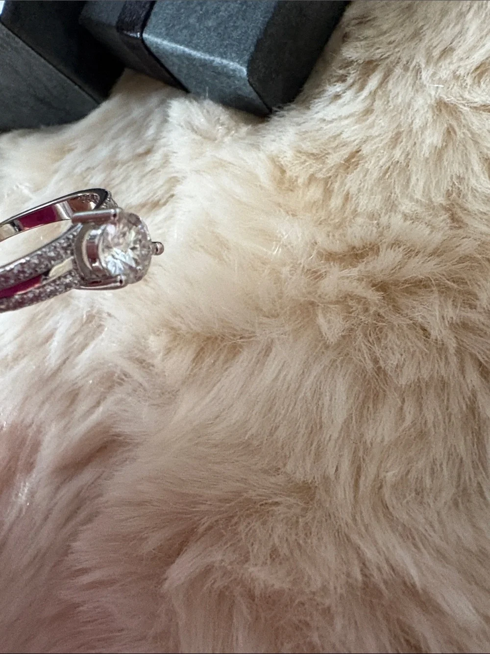 Moissanite Ring